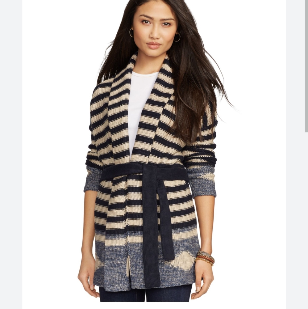 💕 RALPH LAUREN JEANS CO COSY WRAP SWEATER 💕